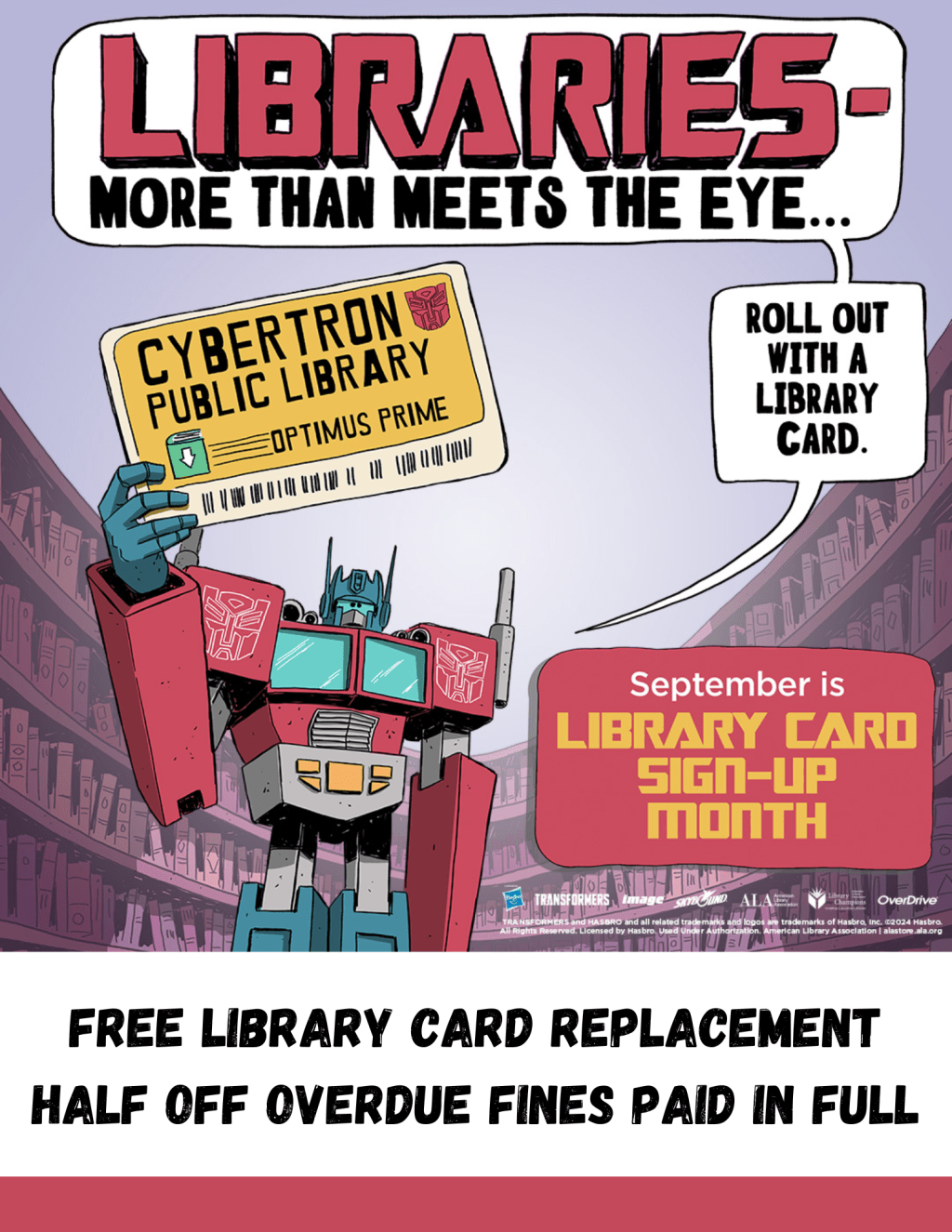 Celebrate Library Card Sign up Month with the Sioux Center Public&nbsp;Library